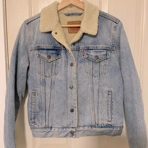 Levi’s Sherpa Trucker Jacket- Denim